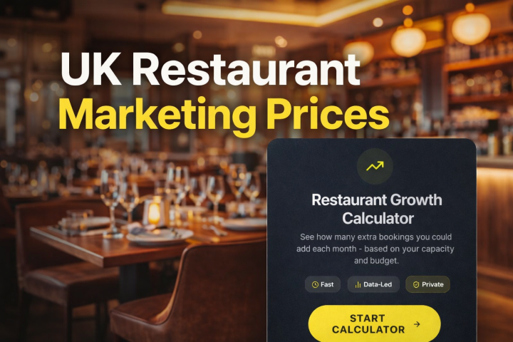 Restaurant Marketing Agency Pricing in the UK